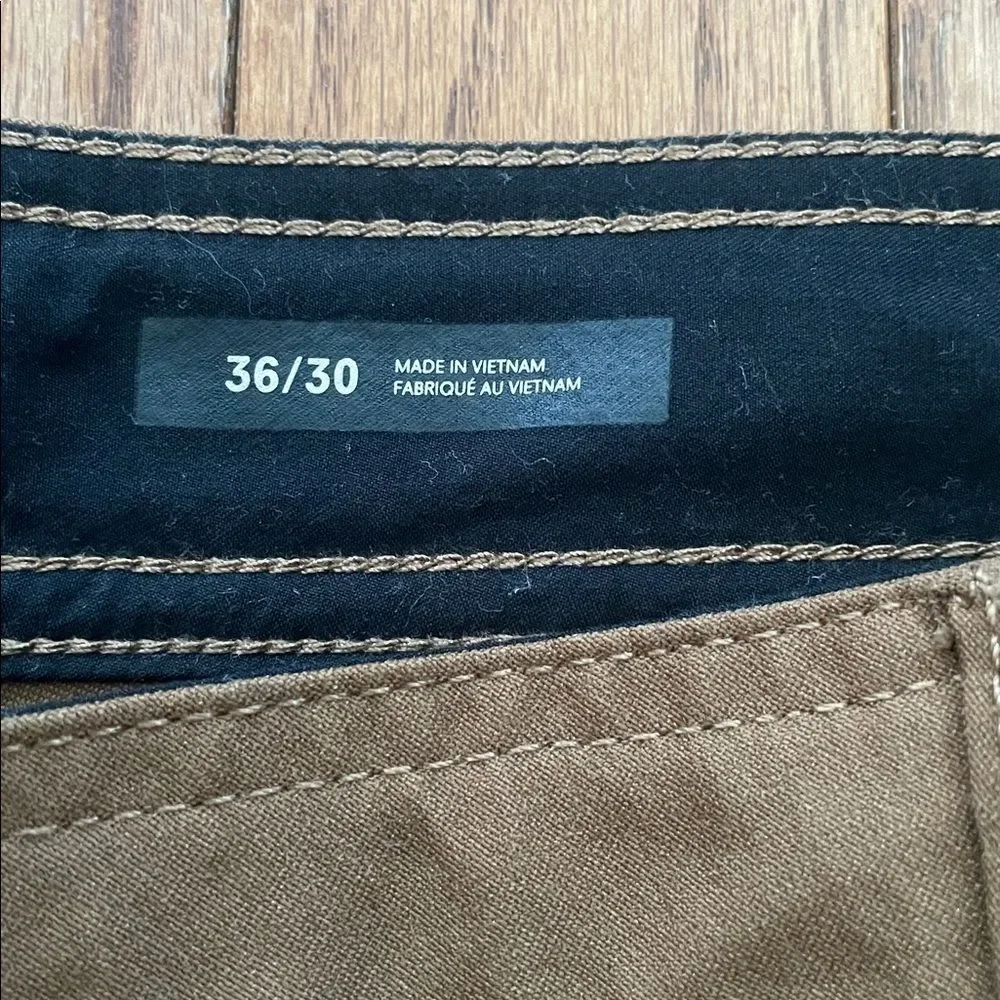 Prana Tan Cargo Slim Fit Pants Men’s Sz 36/30 - Picture 11 of 15